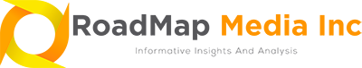 logo and tagline of RoadMap Media Inc's website